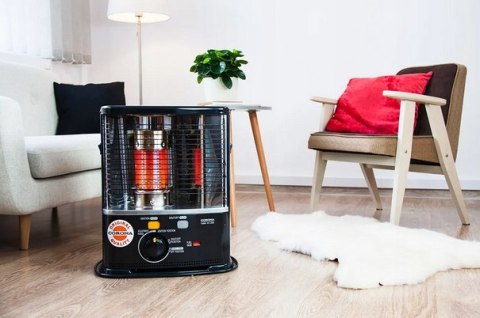 Piecyk naftowy knotowy CORONA RX 3085 3,0 kW do 45m2 + NAFTA TOYOTOMI 20 l