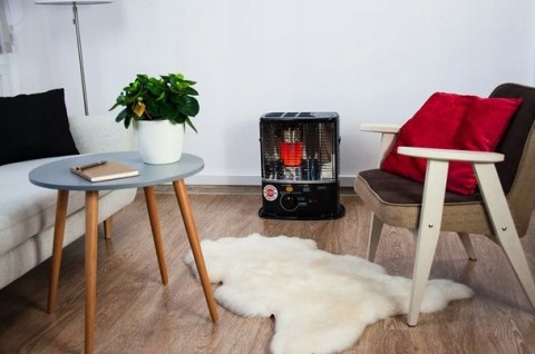 Piecyk naftowy knotowy CORONA RX 3085 3,0 kW do 45m2 + NAFTA TOYOTOMI 20 l