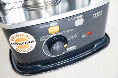 Piecyk naftowy knotowy CORONA RX 3085 3,0 kW do 45m2 + NAFTA TOYOTOMI 20 l