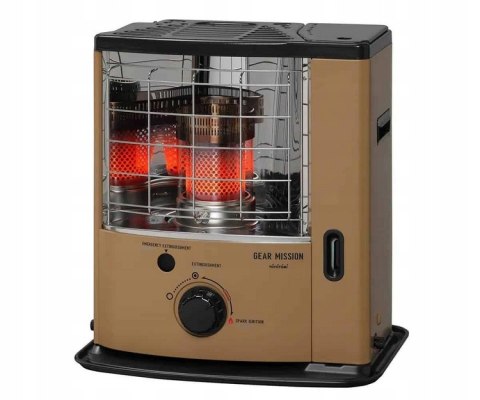 Przenośny knotowy piecyk naftowyToyotomi Zibro GEAR MISSION RS-GER23 2,3kW