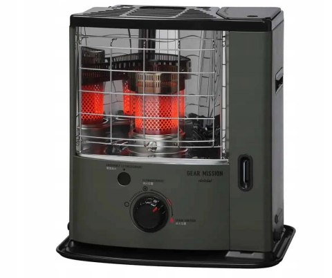 Przenośny knotowy piecyk naftowyToyotomi Zibro GEAR MISSION RS-GER23G 2,3kW