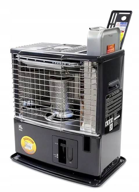 TOSAI piecyk naftowy knotowy 360A, 3 kW, do 45 m2