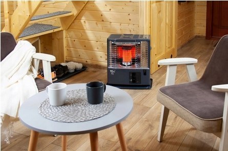 TOSAI piecyk naftowy knotowy 360A, 3 kW, do 45 m2