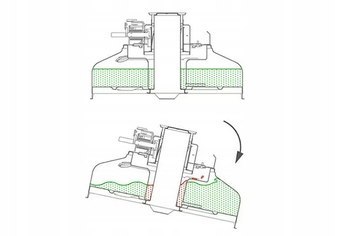 Toyotomi Zibro GEAR MISSION RR-GER25 przenośny knotowy piecyk naftowy 2,5kW